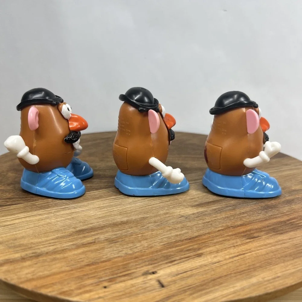 Mr. Potato Head Burger King 1998 Lot of 3 Kids Meal Toys Hasbro‎ Vintage